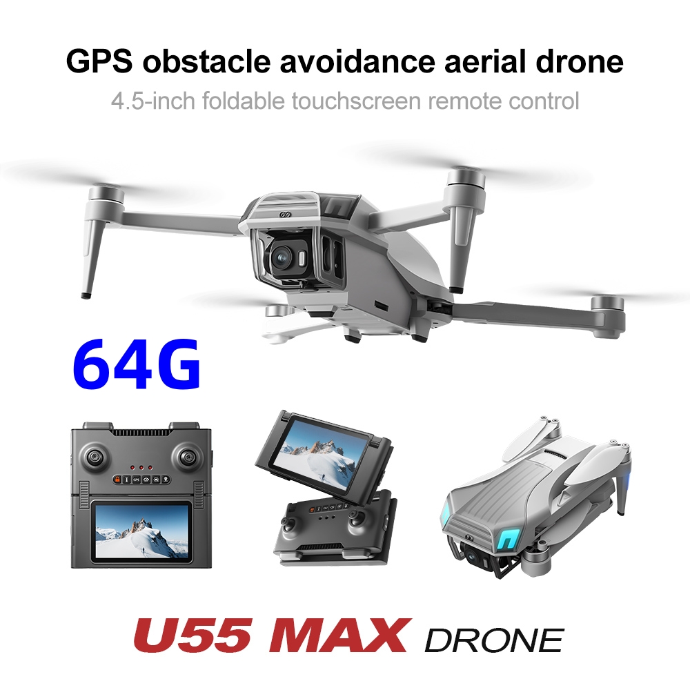NCZOBOE U55 GPS 드론, 스크린 리모컨, 8 - Drone Gimbal 2 Axis 리뷰 및 가격