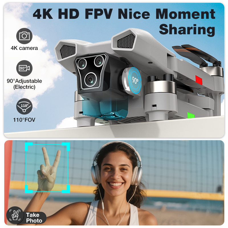 새로운 핫 L017 프로 드론 브러시리스 3D 롤 36 - Drone Gimbal 3 Axis 리뷰 및 가격